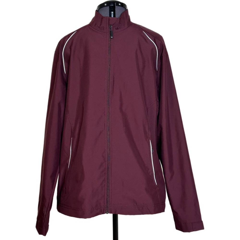 Cutter & Buck WeatherTec Beacon Full Zip Jacket NWT